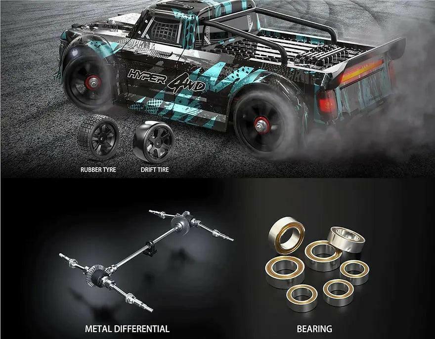 MJX Hyper Go 14301 1/14 Brushless RC(with Gyro) 4WD High Speed Drift Car — alternate view