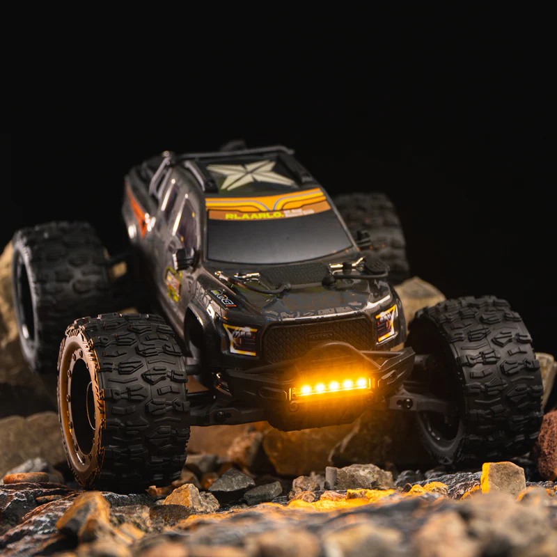 Rlaarlo ROG1 Metal 1/14 Scale Brushless RTR Monster Truck, (Black)