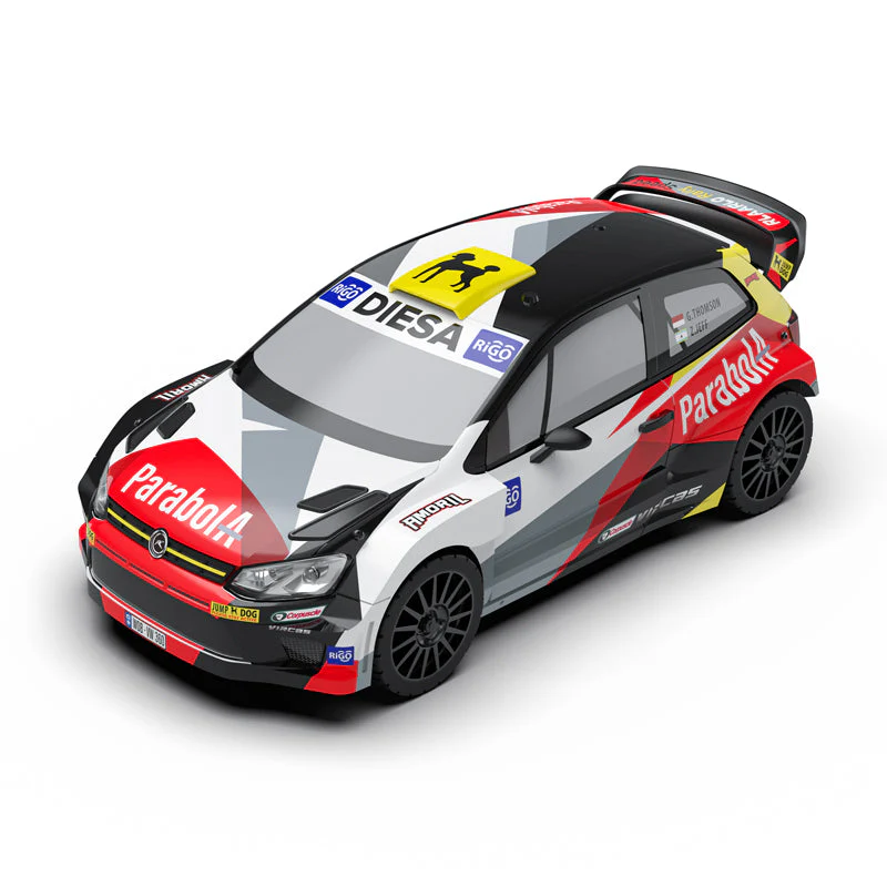 Rlaarlo XTS P12 Brushless 1:12 Scale 4WD Rally Car – Red (3S LiPo Version) — alternate view