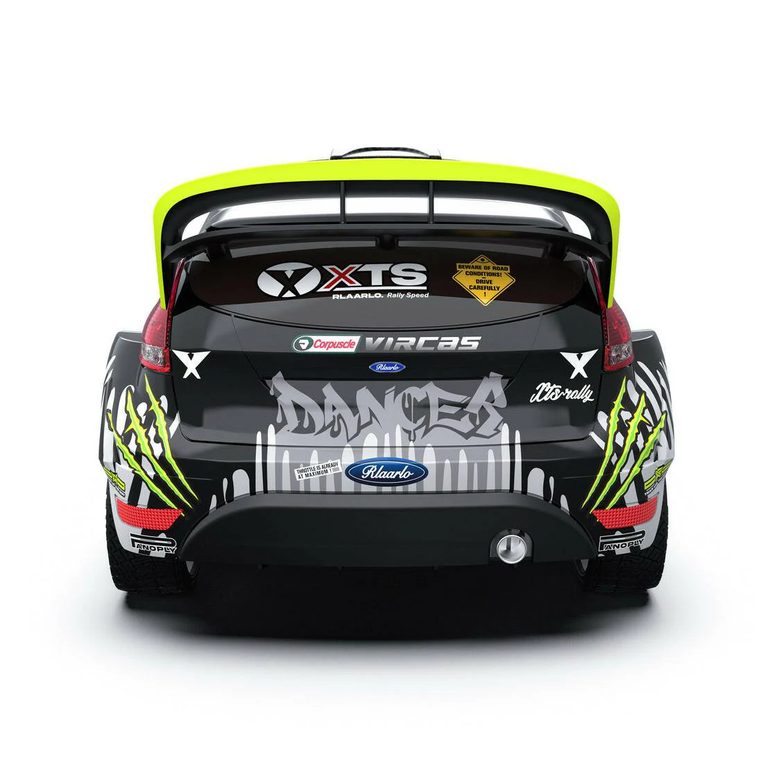 Rlaarlo XTS-F10 1/10 Metal Brushless RTR 4WD RC Rally Car