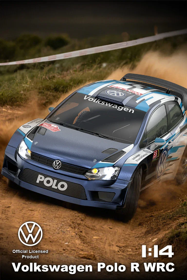 MJX Hyper Go 14304 Volkswagen Polo R WRC 67KPH Brushless 1:14 Scale RC Car