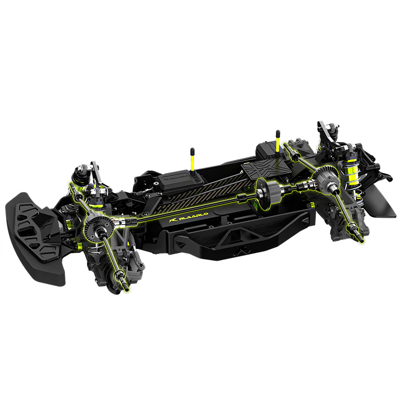 Rlaarlo XTS-F10 1/10 Carbon Fiber Brushless RTR 4WD RC Rally Car,