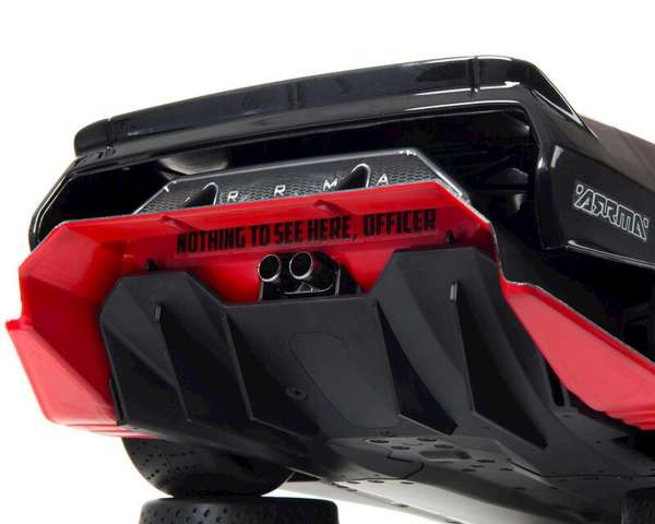 Arrma Felony 6S BLX Brushless 1/7 RTR Electric 4WD Street Bash Muscle Car (Black) w/DX3 2.4GHz Radio, Smart ESC & AVC — alternate view