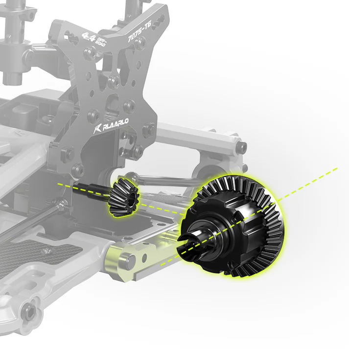 Rlaarlo Omni RZ001B-C Carbon Fiber MINI 1:10 Scale RTR Brushless Monster Truck