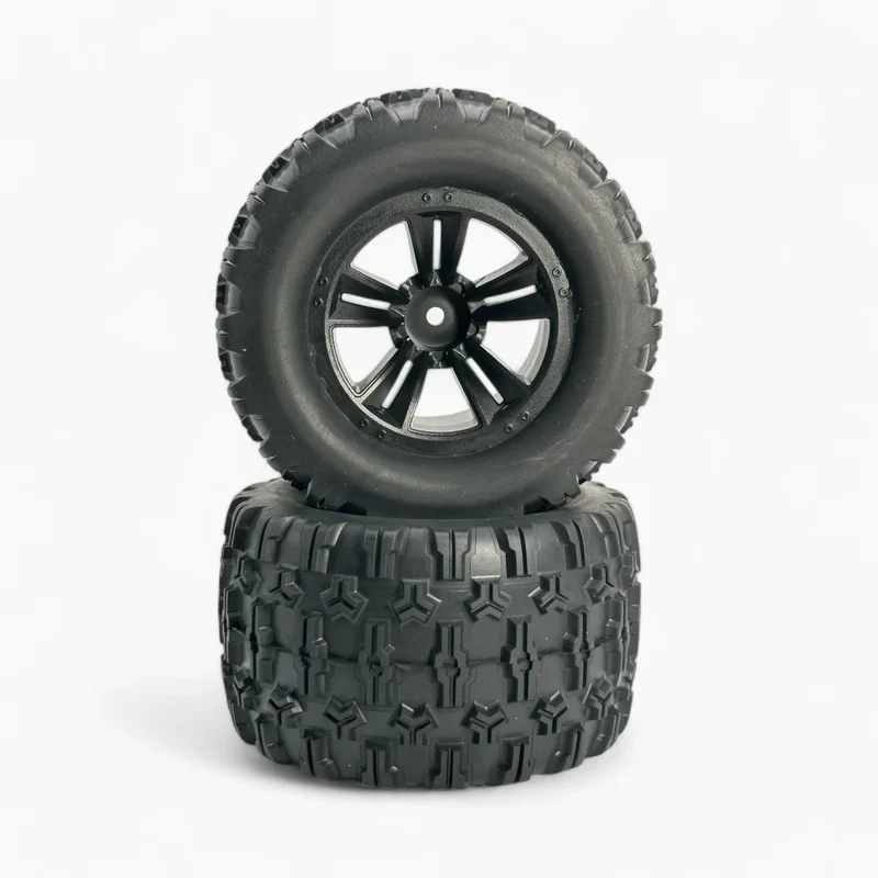 MJX Hyper Go 10208 Wheels & Tyres (pre-glued) – Part Number 1015A — alternate view