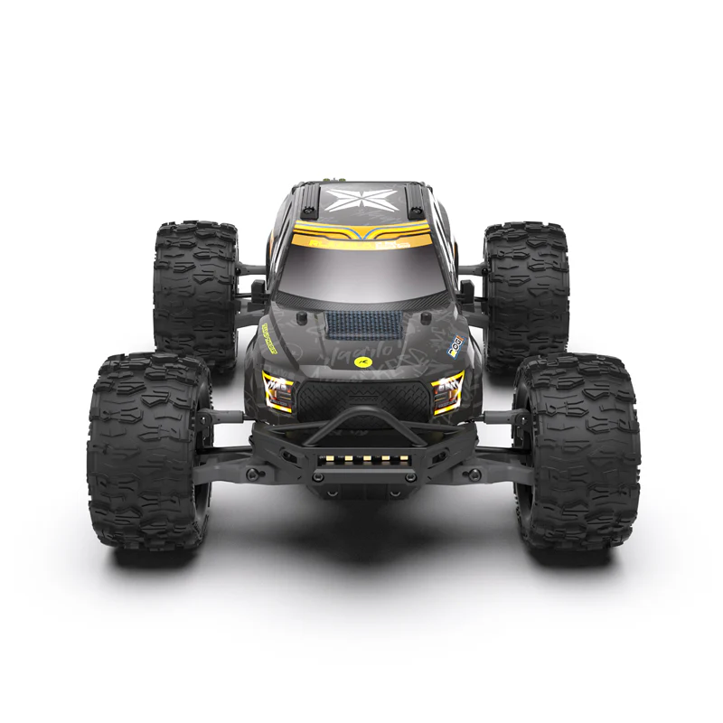 Rlaarlo ROG1 Metal 1/14 Scale Brushless RTR Monster Truck, (Red) — alternate view