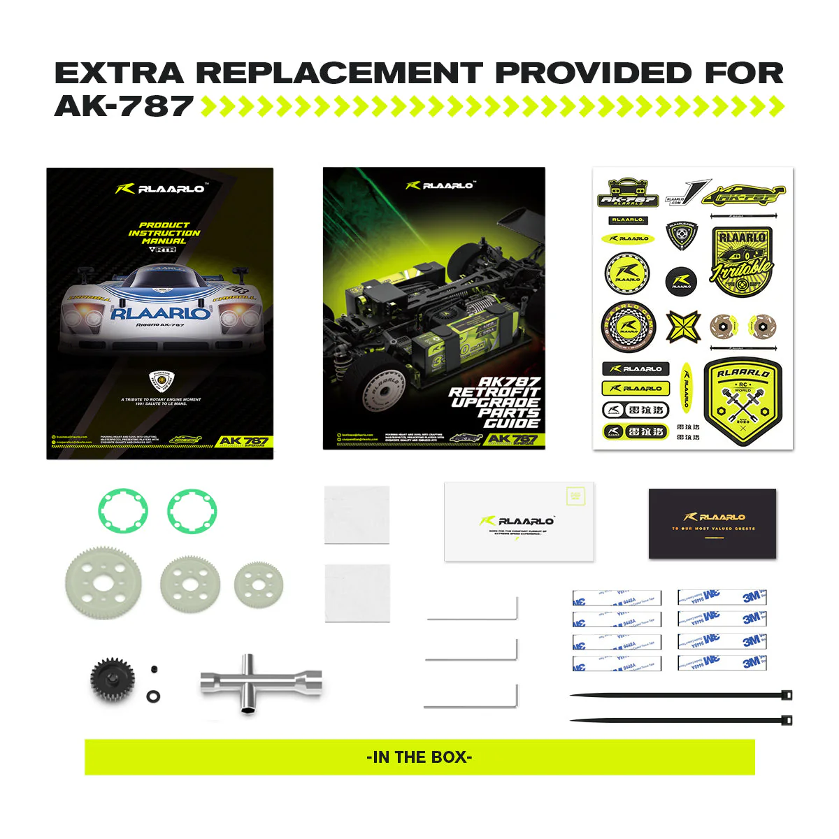 Rlaarlo Supercar,AK-787 1/10 Metal Version Brushless RTR On-Road Cars,