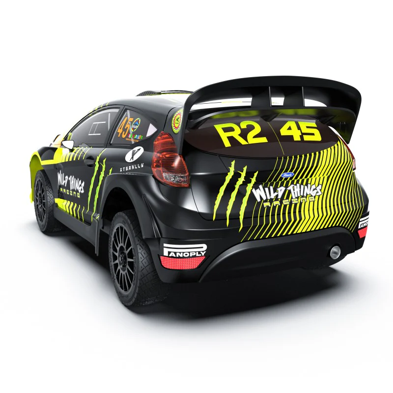 Rlaarlo XTS-F10 1/10 Carbon Fiber Brushless RTR 4WD RC Rally Car,